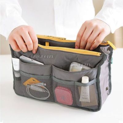 Organizer Borsa Donna Con 13 Tasche - Espandibile, Cerniere - Per Cosmetici, Telefono, Trucco - Viaggio E Quotidiano - Foto 1