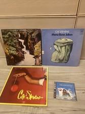 Cat Stevens 3 Vinyl & CD LOT Back To Earth Izitso Mona Bone Jakon Greatest Hits
