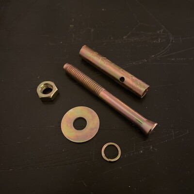 20 Zinc Plated 8x8 Sleeve Wall Anchor Expansion Bolts Screws Masonry Concrete