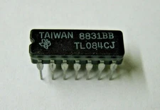 3500 pcs Texas Instruments JFET Operational Input Amplifier, TL084CJ, New