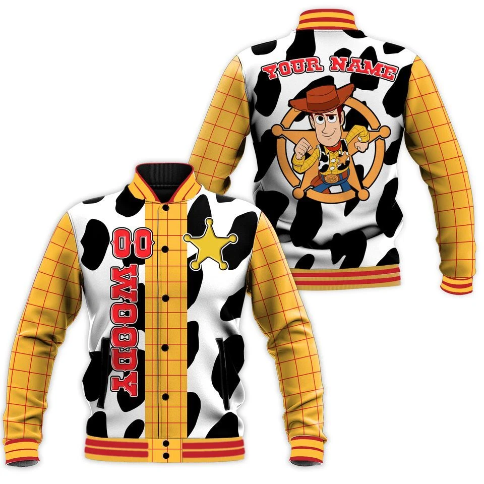 Summer Toy Story woody Baseball Jacket