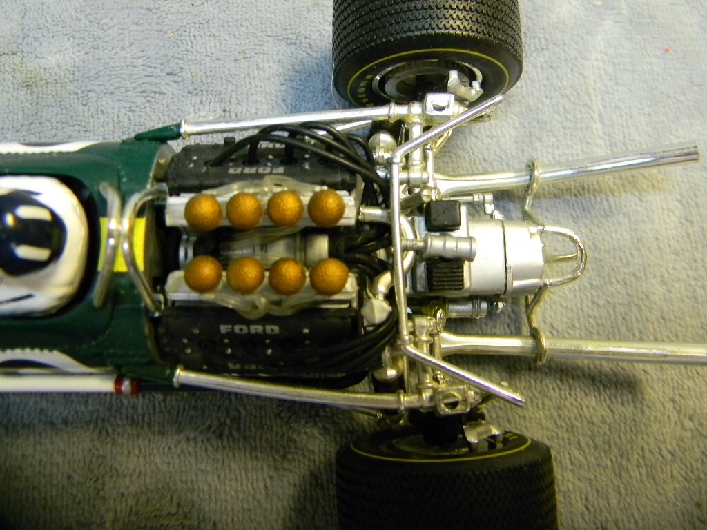 1/18 SCALE 1967 #6 LOTUS 49 QUARTZO GRAHAM HILL DUTCH GRAND
