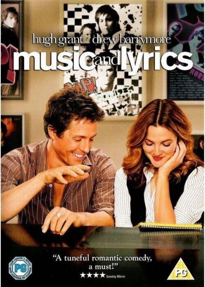 Music and Lyrics DVD (2007) Hugh Grant FREE SHIPPING