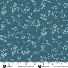 Lighthouse By Laundry Basket Quilts For Andover - Lakefront Bindweed  #1476-B