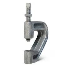 Highcraft 3/8"in Electro Galvanized Iron Purlin Beam Clamp Pipe Support 10 Pack