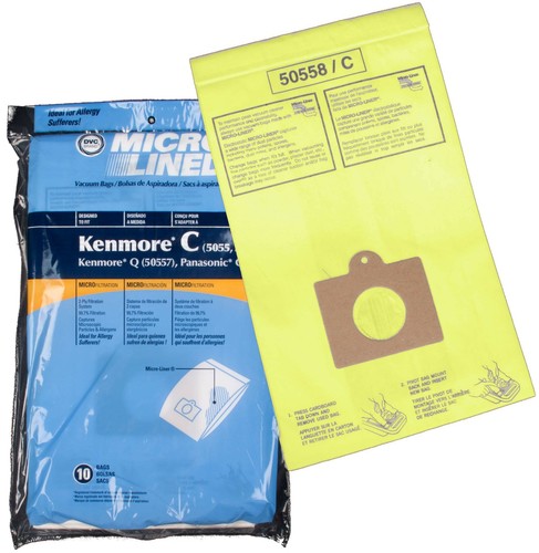 Productos Kenmore 5055/50558 Bolsa Para Aspiradora De Papel Con  Revestimient | eBay