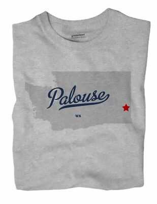 Palouse Washington WA T-Shirt MAP