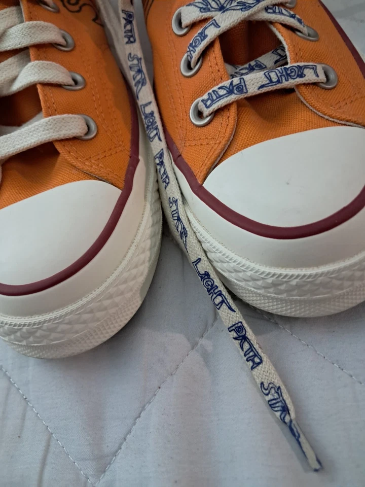 CHUCKS CONVERSE NARANJA Talla 11 W Hombre 9 Foto 4 de 4