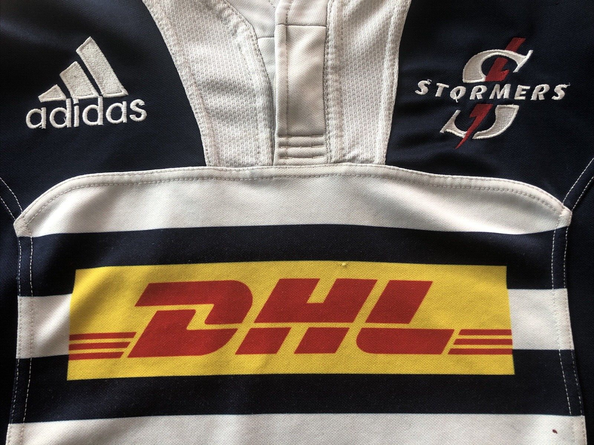 STORMERS 2012 Rugby Shirt Adidas Blue Short Sleeve South Africa