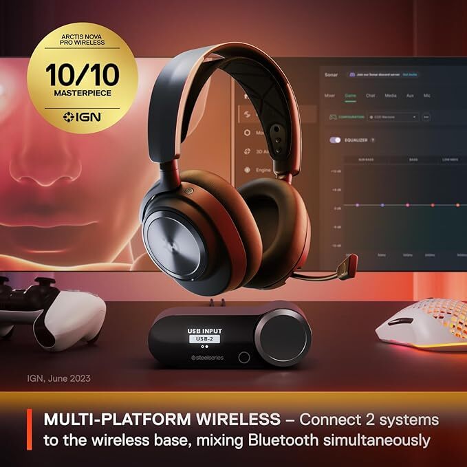 STEELSERIES ARCTIS NOVA PRO WIRELESS MULTI-SYSTEM GAMING