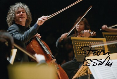 STEVEN ISSERLIS - original signiertes Großfoto 20 x 30 cm Autogramm signed