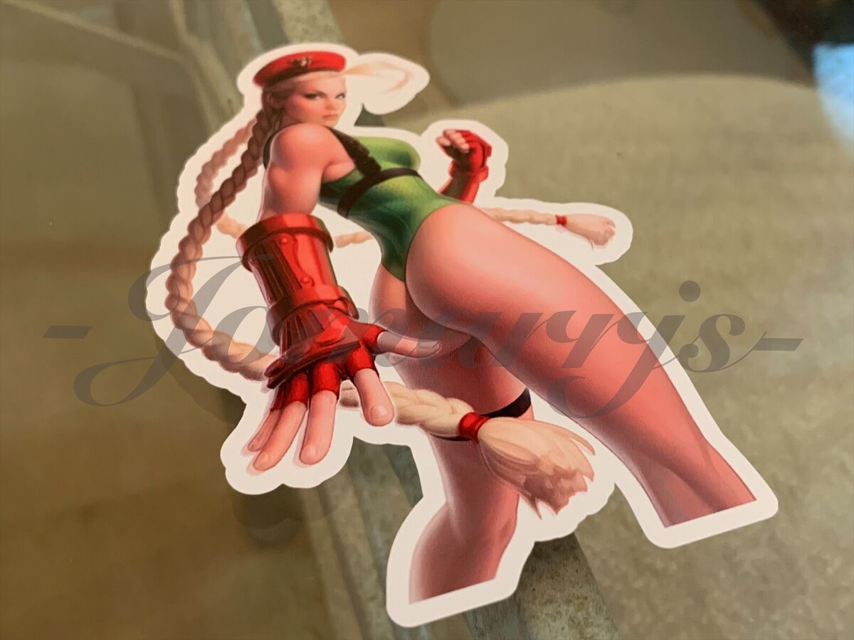 Street Fighter: Cammy Vinyl Sticker 