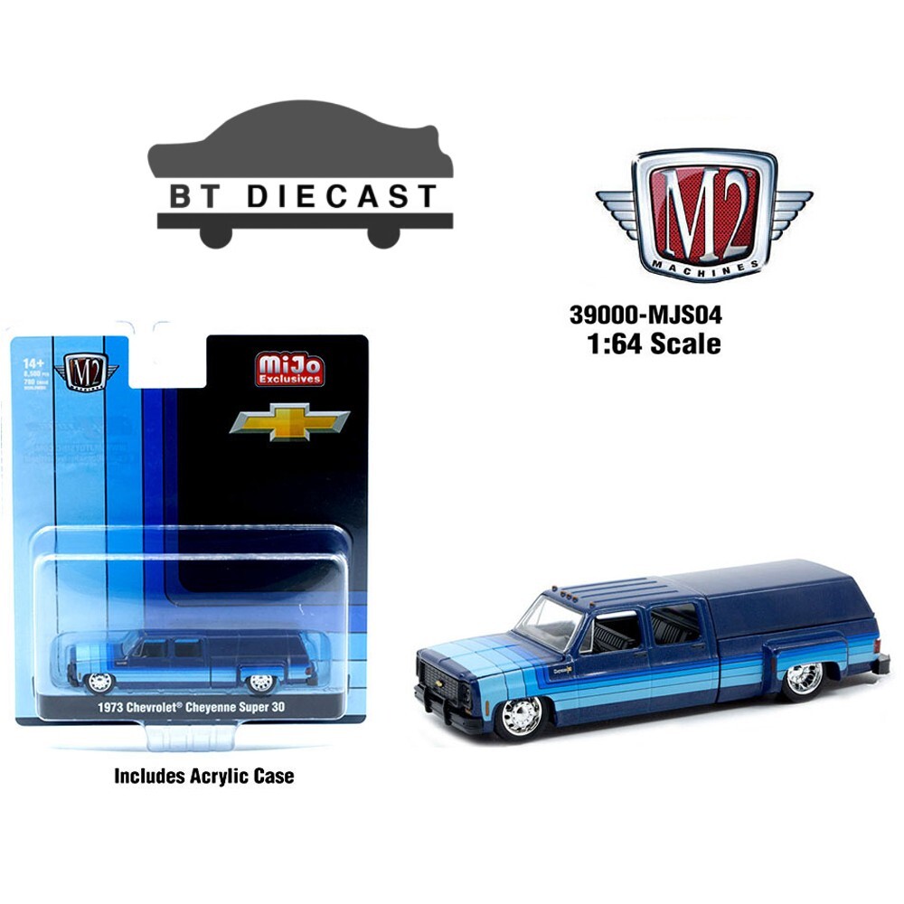 M2 1973 CHEVROLET CHEYENNE SUPER 30 DUALLY w/ CAMPER SHELL 1