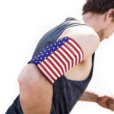 E Tronic Edge Phone Holder for Running, Cell Phone Arm Bands w/ Reflective (XL)