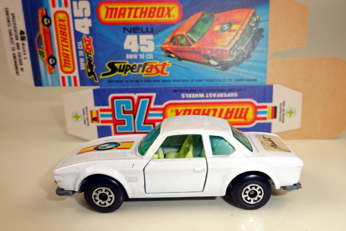 No. 45 Lesney Matchbox Superfast BMW 3.0 CSL – Every Diecast Has A Story