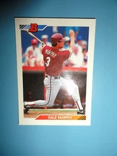 1992 Bowman Dale Murphy # 684 Baseball Card ~ NM/MT ~ Philadelphia Phillies