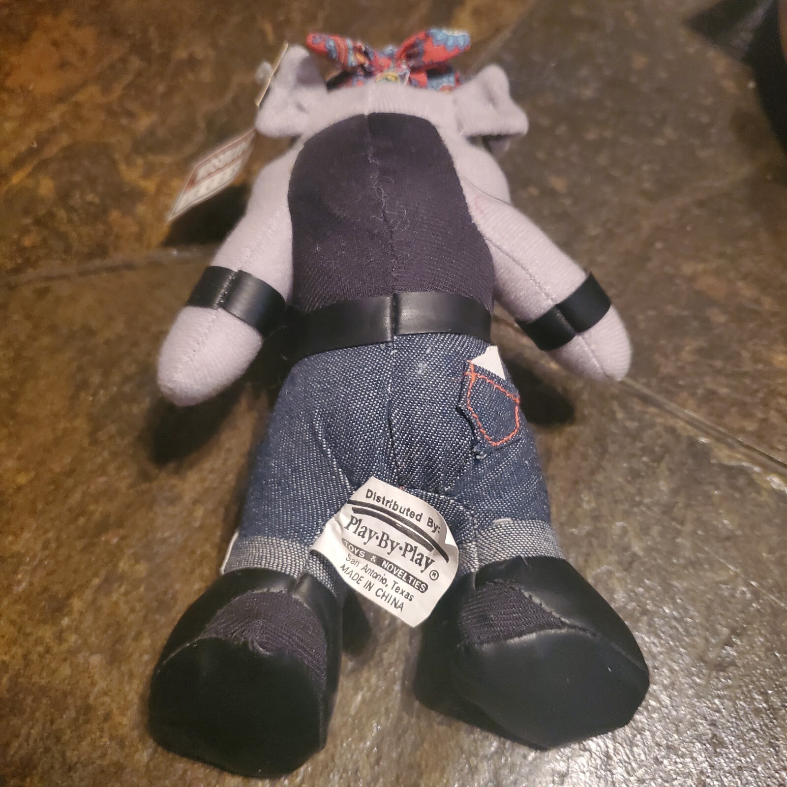 Harley Davidson VTG '93 Plush 8" Bull Dog Stuffed Play by Play Official Licensed