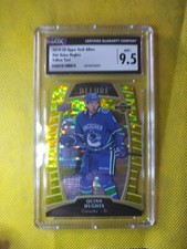 2019-20 UD Allure Quinn Hughes Yellow Taxi Die-Cut Rookie RC #66 Canucks