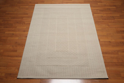 5'3" x 8'3" Authentic Karastan Wool and Acrylic Oriental Area Rug Beige - Picture 3 of 11
