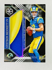 2023 Panini Limited Stetson Bennett IV Jumbo Patch RC /75 Unlimited Potential