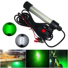 126 LED GREEN UNDERWATER NIGHT FISHING LIGHT crappie ice squid boat 12V