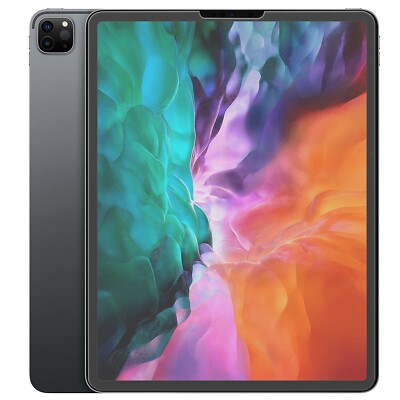 9H Hartglas Folie iPad Pro 12.9 (4.Gen-2020) Echtglas Schutzglas Full-Screen 