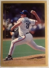 Topps 1998 MLB Baseball Card #1 Roger Clemens Oversized 3-1/4 X 4-1/2 Blue Jays