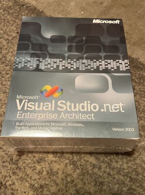 Microsoft Visual Studio .NET 2003 Enterprise Architect Deutsch mit MwSt-Rechnung