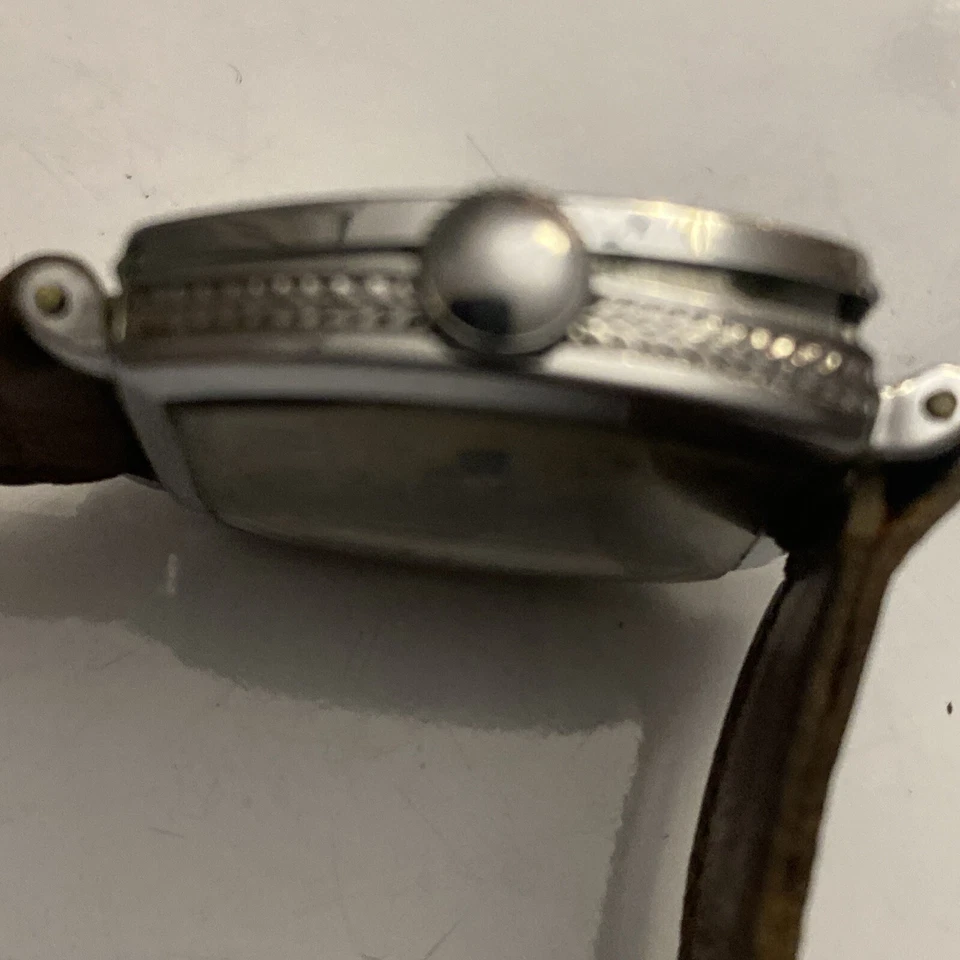 RELOJ TANQUE BULOVA ART DECO 10AN 1927 15 JOYAS MECÁNICO 14k RGP CAJA DE LUJO Foto 2 de 4