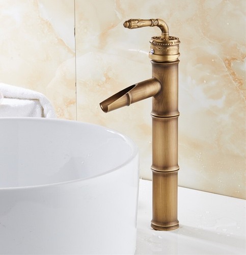 Wasserhahn Bad Retro Armatur Messing Antik Look Kolonial Stil Edel Badezimmer - Picture 32 of 168