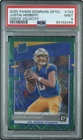 2020 Panini Donruss Optic - Rated Rookies Justin Herbert Green Velocity Prizm