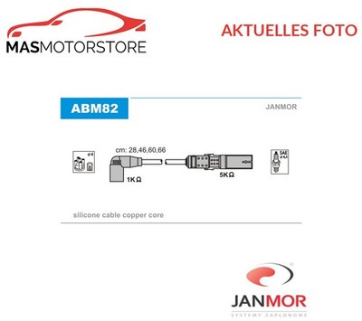 ZÜNDLEITUNGSSATZ ZÜNDKABEL JANMOR ABM82 P NEU OE QUALITÄT