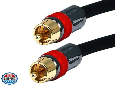 Monoprice 102682 12-Feet RG6 RCA CL2 Rated Digital Coaxial Audio