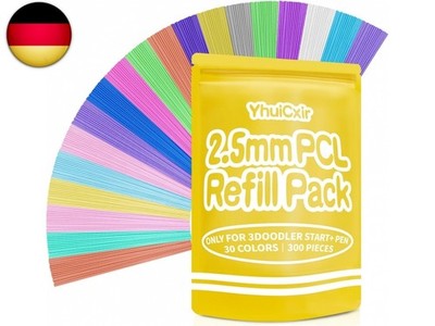 300 Stück 3D Stift Nachfüllpack für 3Doodler Start+ 3D Bleistift