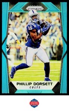 2017 Panini Prizm #20 Phillip Dorsett Prizm Light Blue #/199