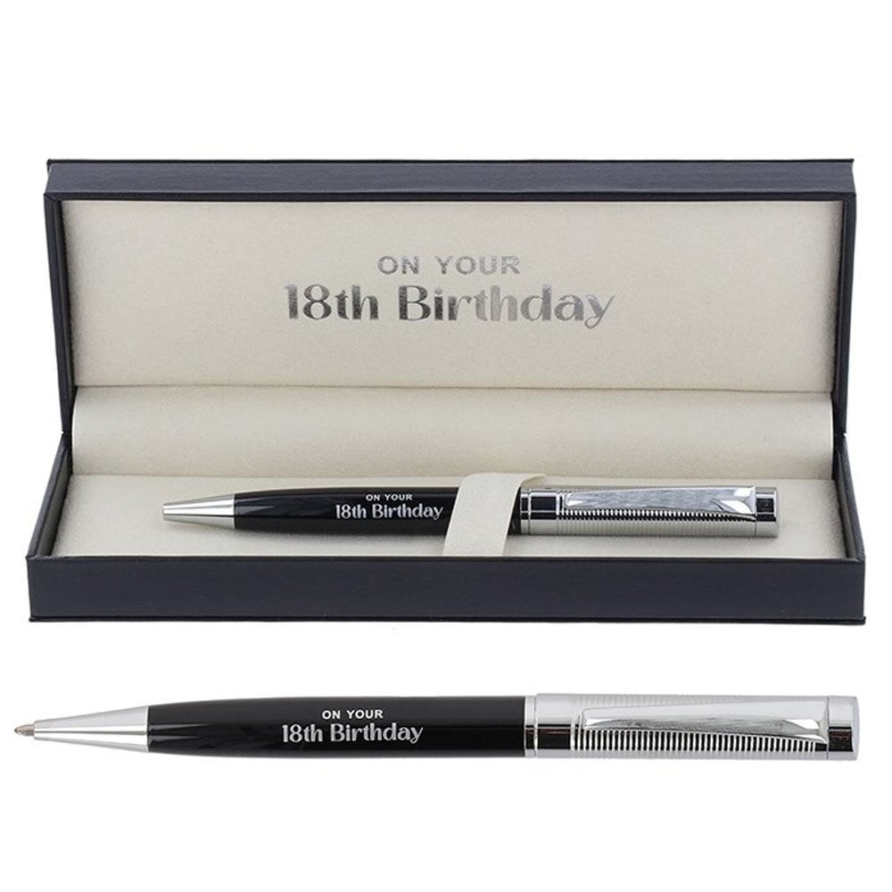 Shudehill Giftware Bridgewater 18th Birthday Ball Point Pen 341510