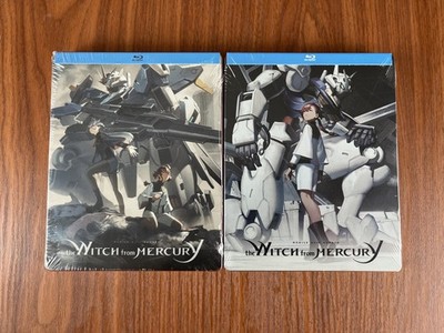 NEW Gundam The Witch from Mercury Season 1 & 2 Complete Series Blu-Ray Steelbook