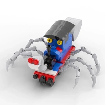 MOC Thomas EXE Horror Zug Monster Baustein Set Kreativ Spiel Action Cart