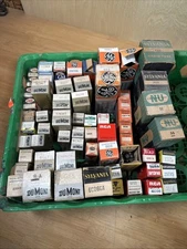 VINTAGE LOT- UNTESTED VACUUM TUBES -SYLVANIA RCA GE & More