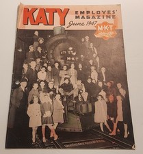 June 1947 Katy Employes Magazine MKT Missouri...