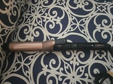 GEM Curl Designer 1-1/4" Ceramic Curling Iron HT21332 Rose Color