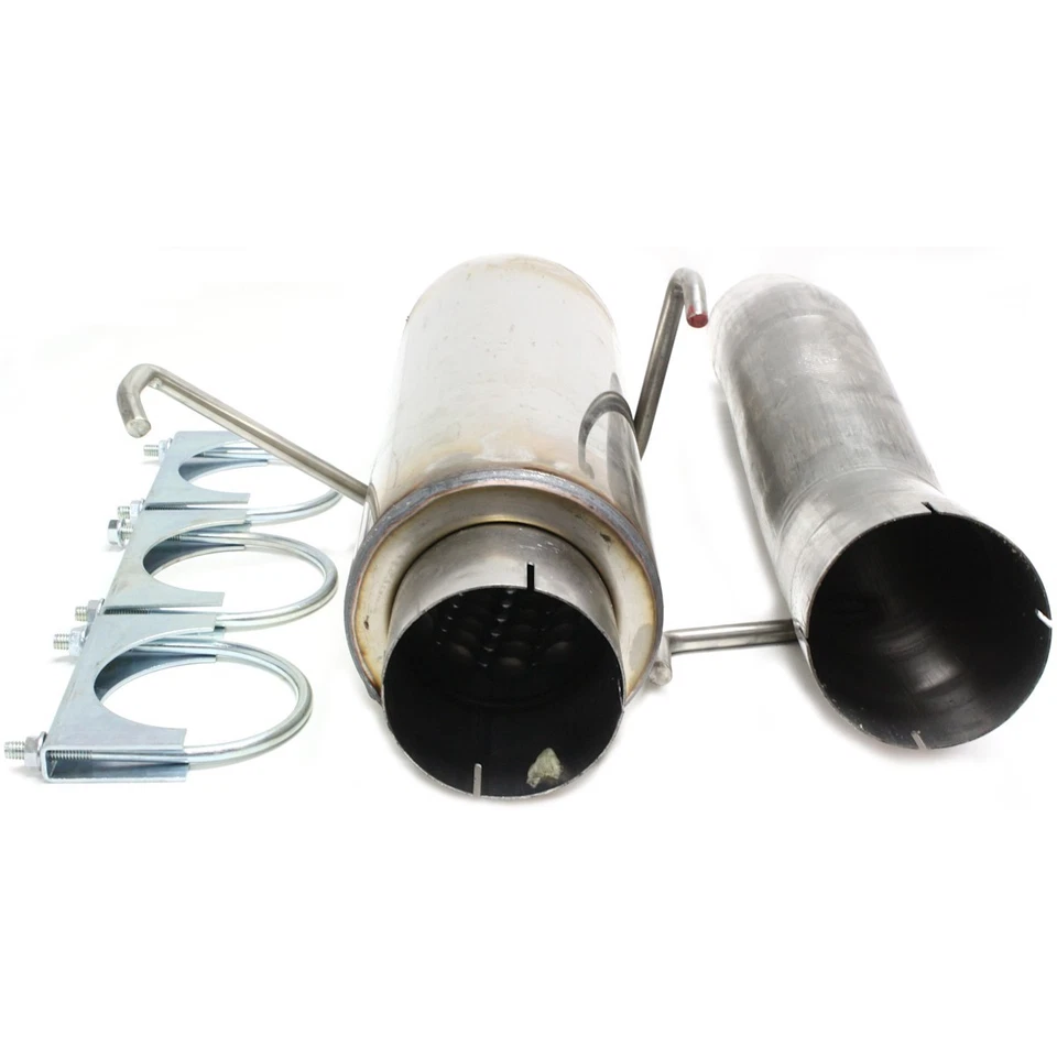 Silenciador MK96116 MBRP para caminhão Ram redondo Dodge 3500 2500 2004-2007 - Imagem 4 de 4