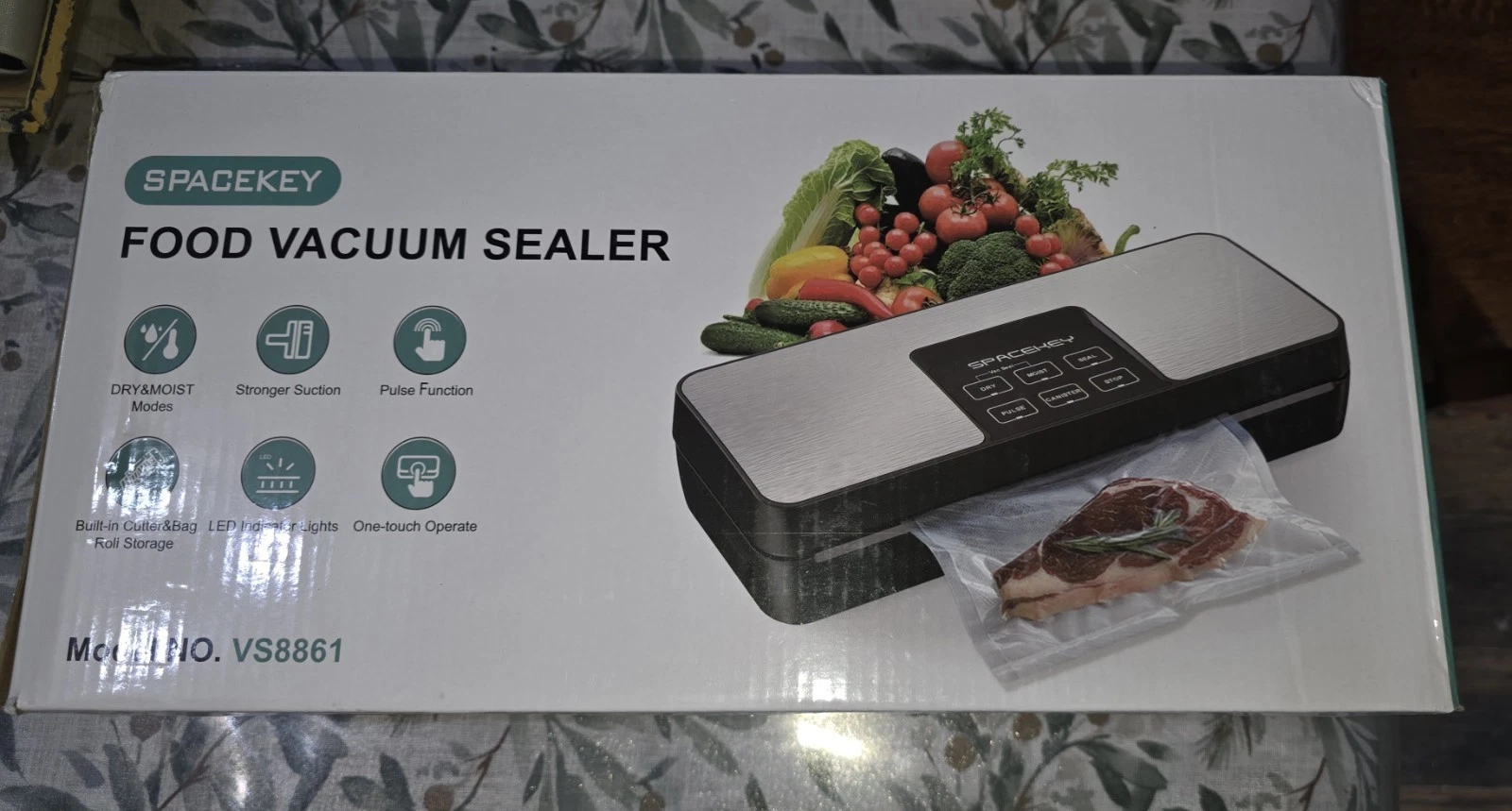 Spacekey Vacuum Sealer Food Saver Machine