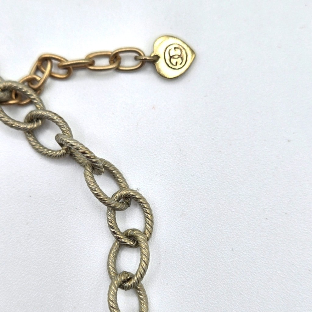 GIVENCHY Vintage Nautical Statement Necklace Auro… - image 10