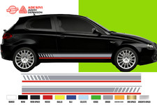 Fasce adesive ALFA ROMEO 147 DUCATI CORSE kit adesivi ALFA 147 stickers