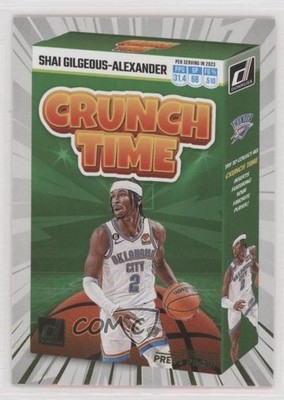 2023-24 Panini Donruss Crunch Time Press Proof Shai Gilgeous-Alexander #13 2s2