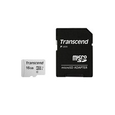 TRANSCEND - 16GB UHS-I  MICRO SD Memory Card