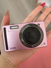 Vintage Samsung PL70 12.2MP CCD Camera 5x Zoom Pink Fully Tested