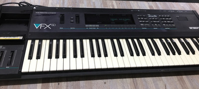 Ensoniq VFX-SD Keyboard: 61 Key Wavetable Synth 24 Track Production 1990