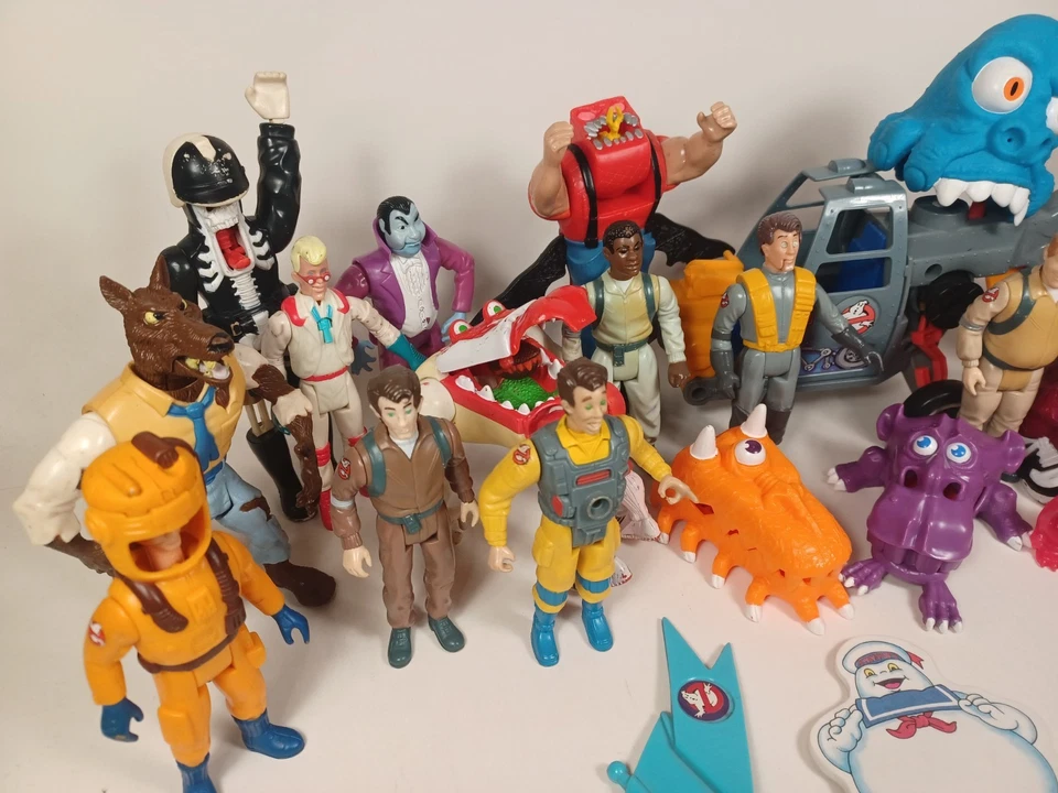 Lot Of The Real Ghostbusters Kenner Vintage Action Figures 1980s Toys - Image 3 of 4
